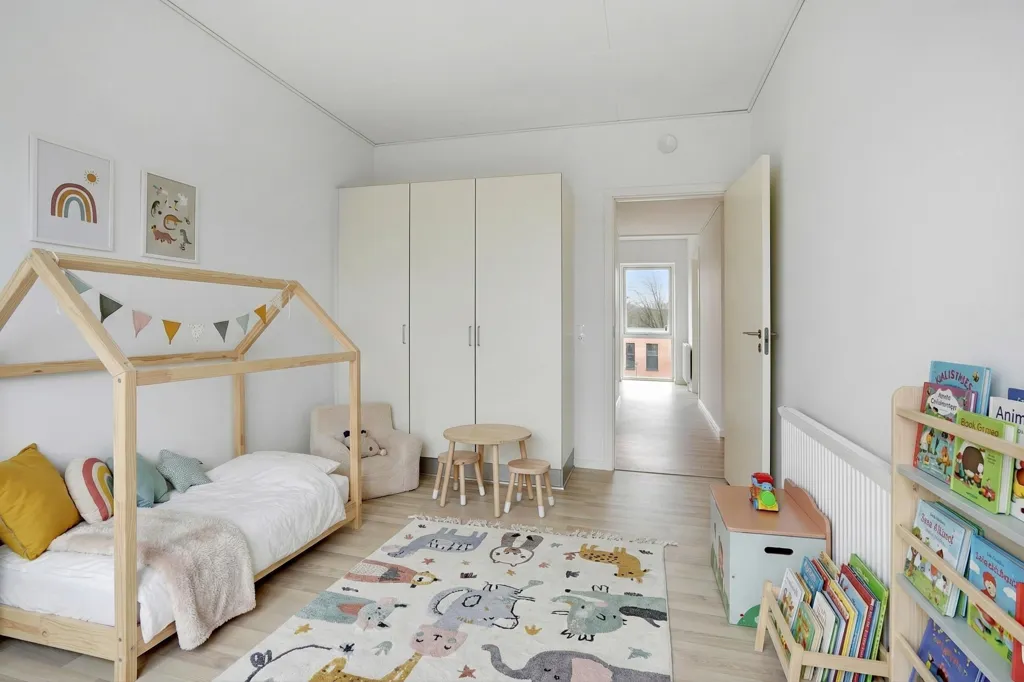 Chambres - 5-Bed Apartment with Garden in Kolding