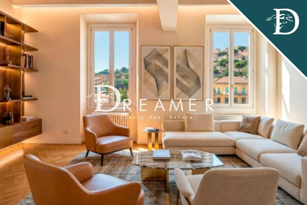 Séjour - Luxury Apartment with Garage in Florence