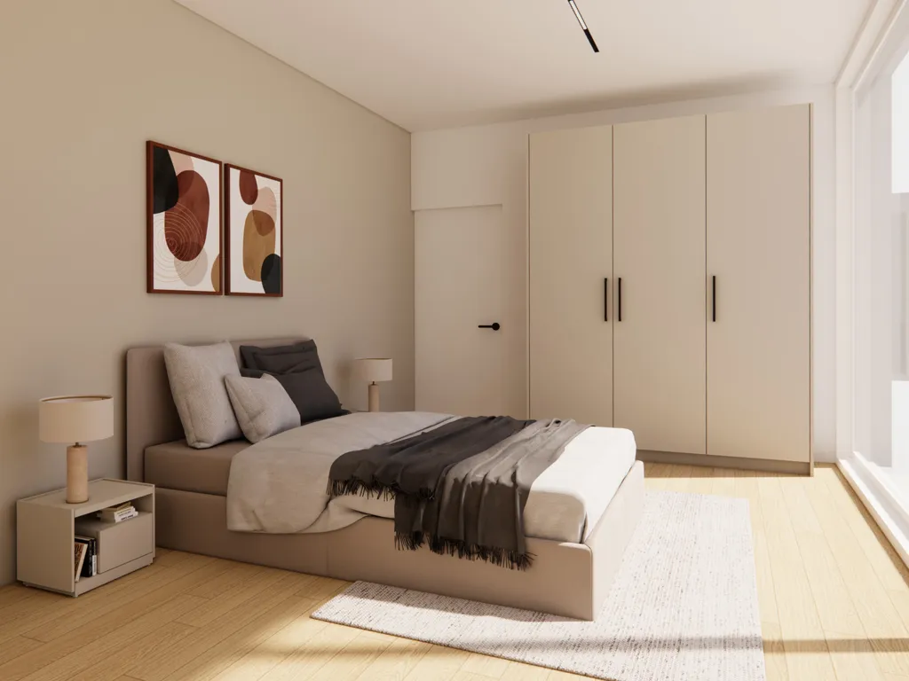 Camere da letto - Loft with Panoramic Views in Antwerp