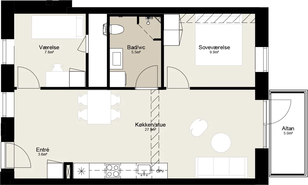 Plaan - Apartment with Nature View in Randers