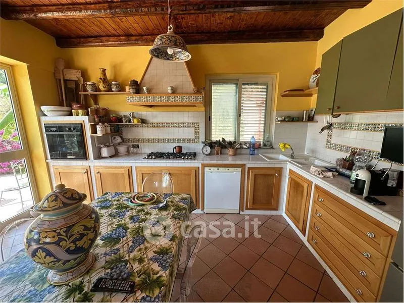Köök - Villa with Pool near Capo d'Orlando