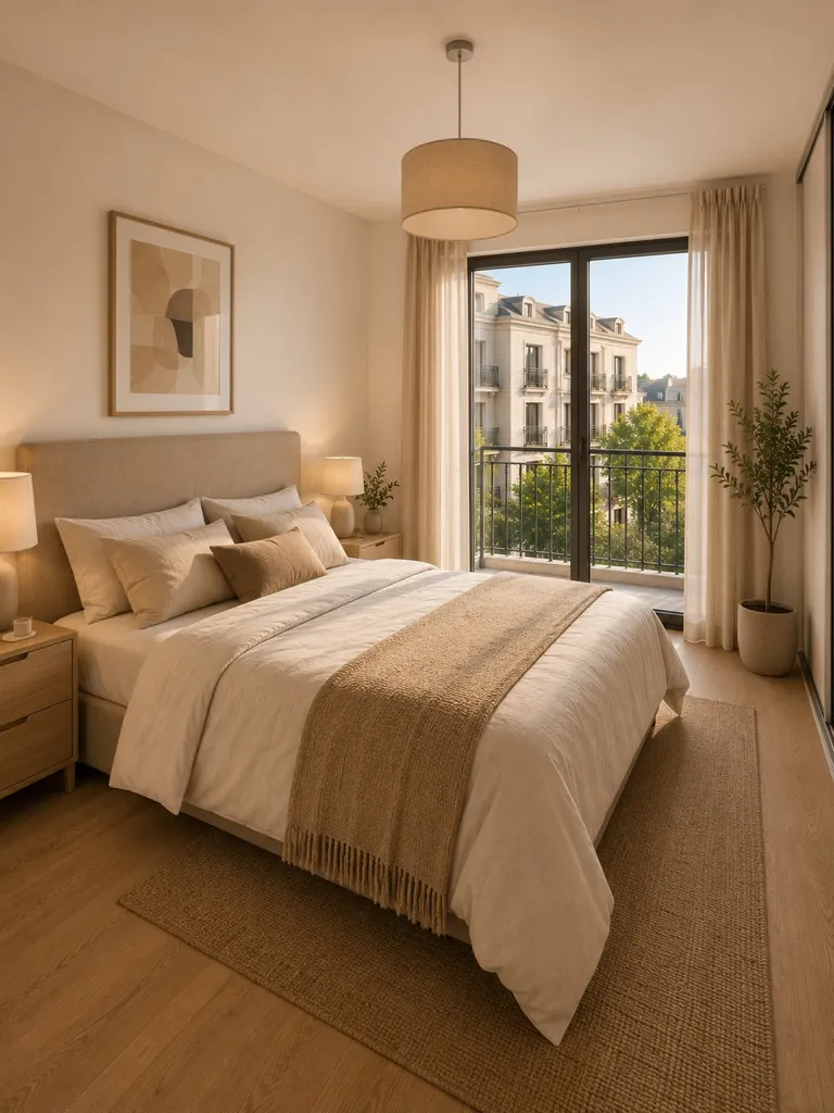 Chambres - Appartement Art Déco avec Balcon à Champigny-sur-Marne