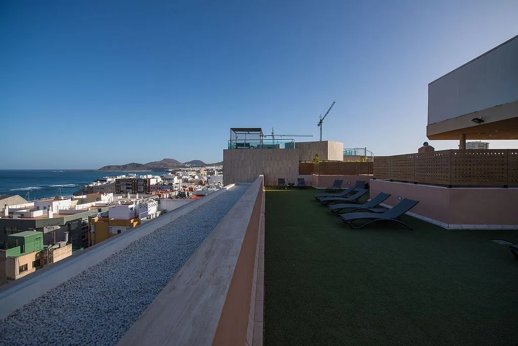 Terrace - Modern Flat with Terrace in Guanarteme
