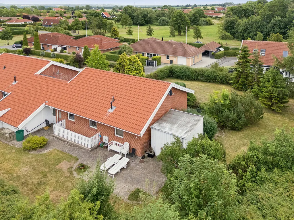 Vue aérienne - Villa with Garden in Fensmark, Holmegaard