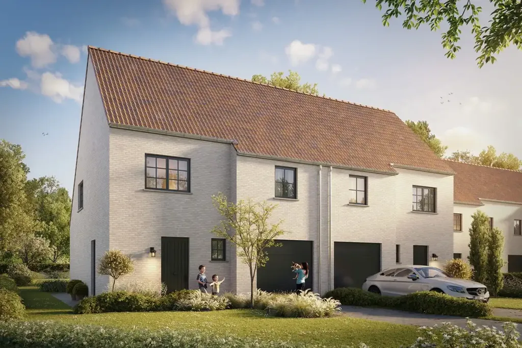 Nouvelles Constructions Économes en Énergie à Opwijk