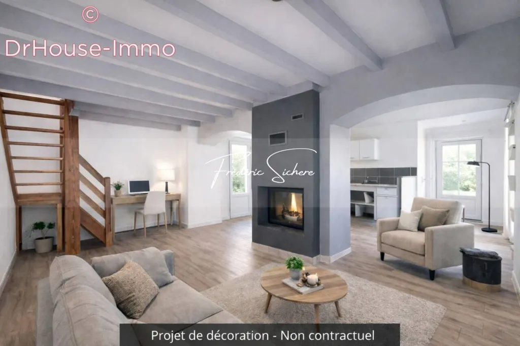 Stone House with Potential in Villedoux