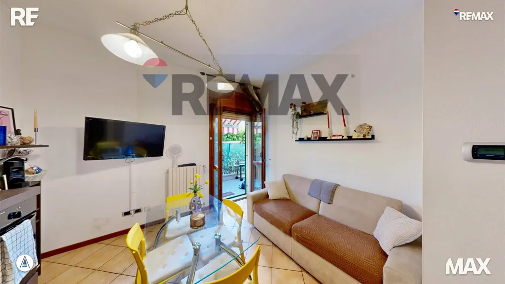 Séjour - Furnished Flat with Private Terrace in Milan