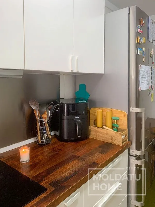 Cuisine - Student-Friendly Flat with Central Heating in Iturrama