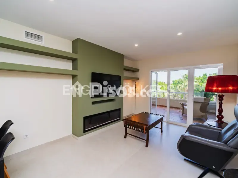 Living Room - Modern Flat with Golf View in Alicante