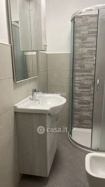 Salles de bain - Rustic Trilocale with Balcony in Meldola Centre