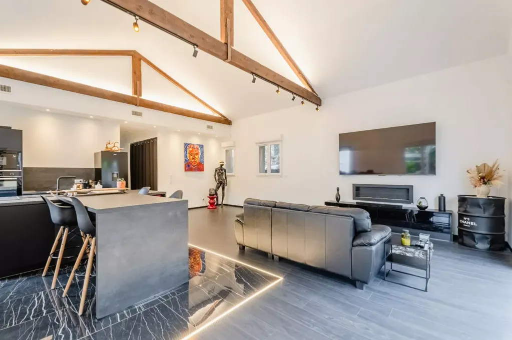 Köök - Single-Storey Villa with Pool in Agde