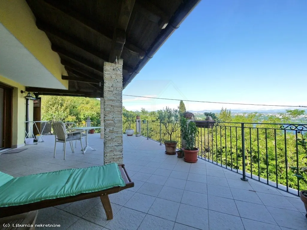 Terrasse - House with Sea View in Opatija