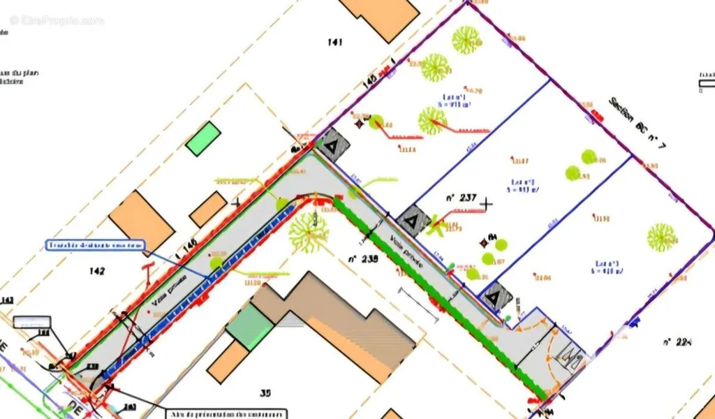 Plaan - Buildable Plot with Countryside View in Buxerolles