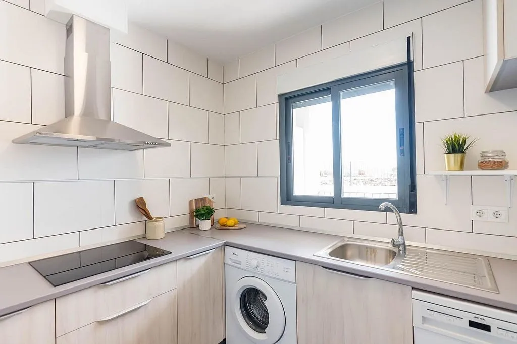 Köök - T2 Apartment with Pool in Fortuna