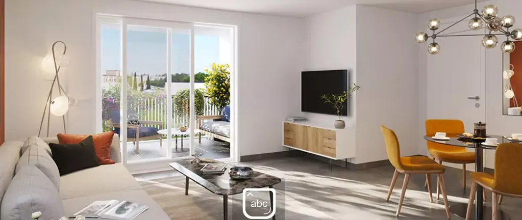 Elutuba - Modern Two-Bedroom Flat with Balcony in Boissy-Saint-Léger