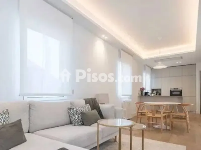 Living Room - Apartment with Light in Almagro, Madrid
