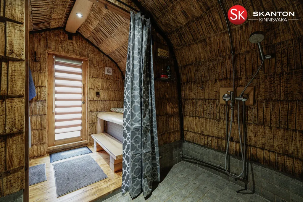 Habitaciones - Log House with Balcony in Veskiküla