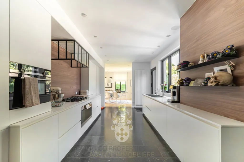 Cuisine - Villa Rénovée avec Espace Wellness à Uccle