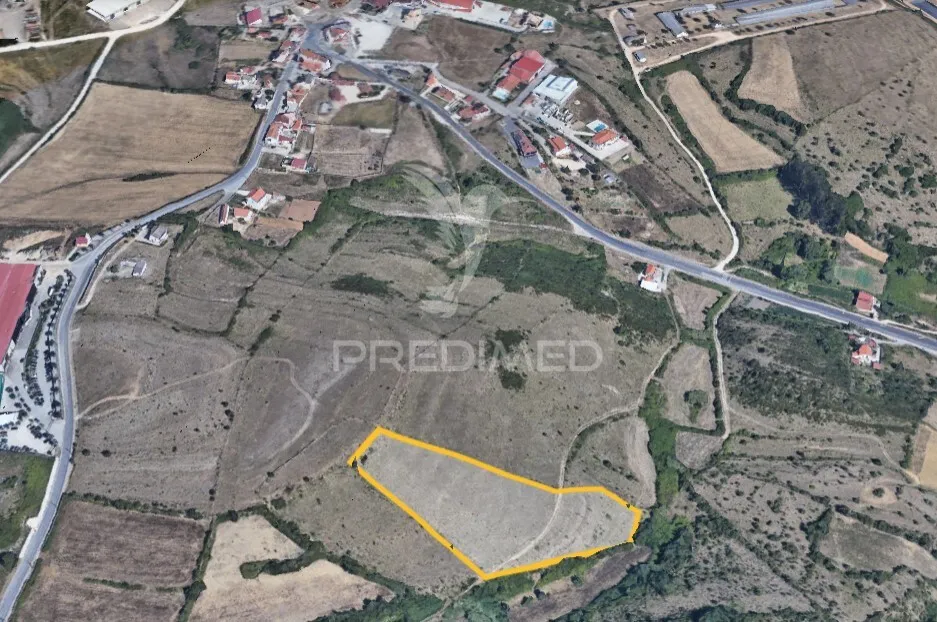 Vue aérienne - Rustic Land with Approved Project in Mafra
