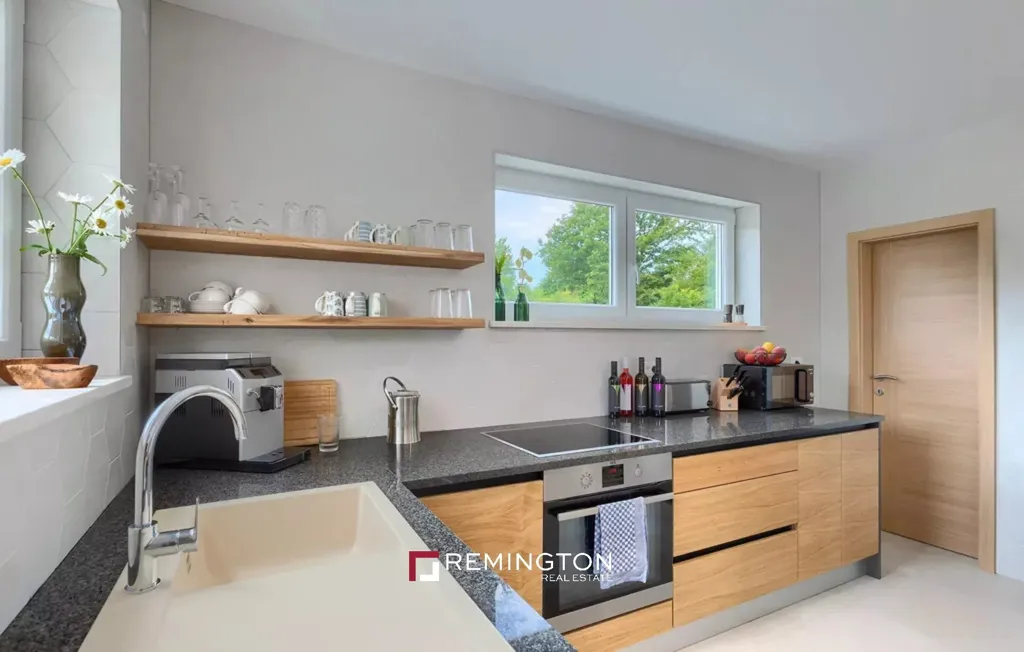 Kitchen - House with Heated Pool in Istrian Village