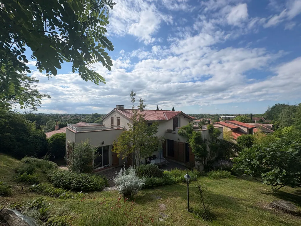Jardin - Villa Familiale avec Terrasses à Muret