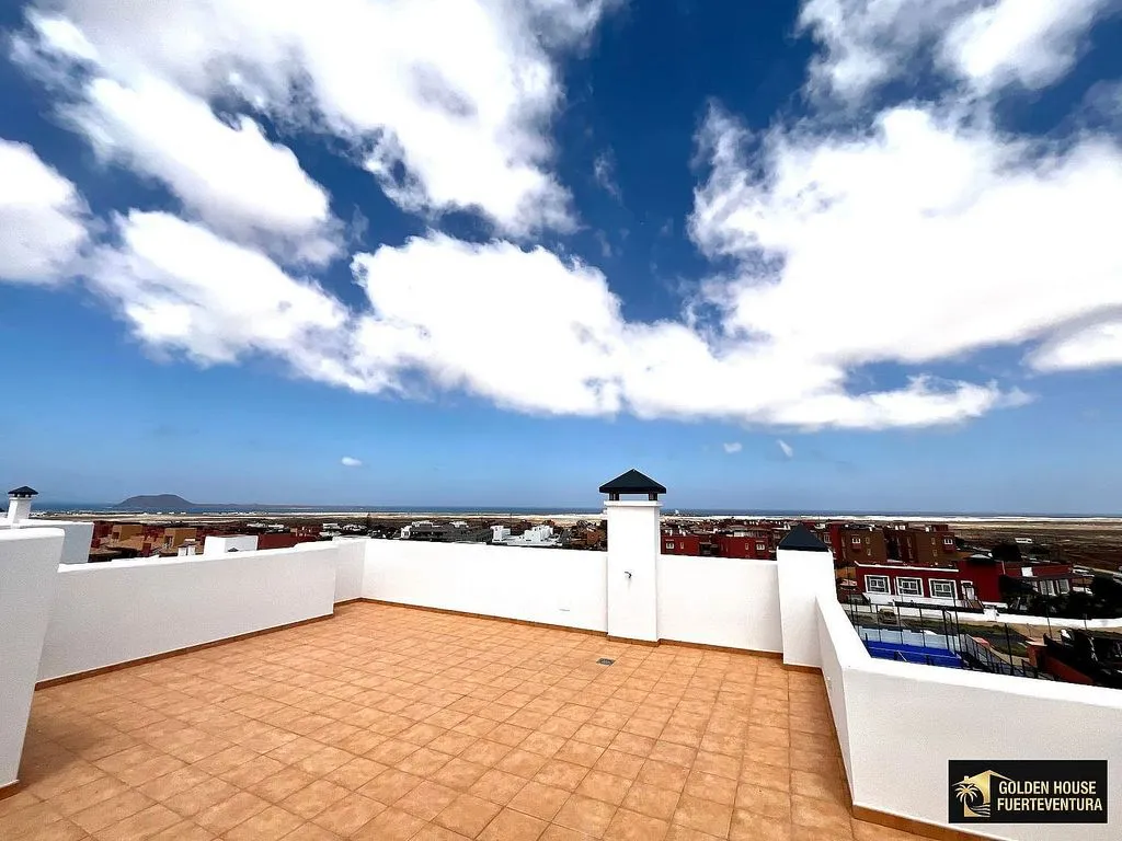 Terrasse - Penthouse with Sea Views in La Oliva