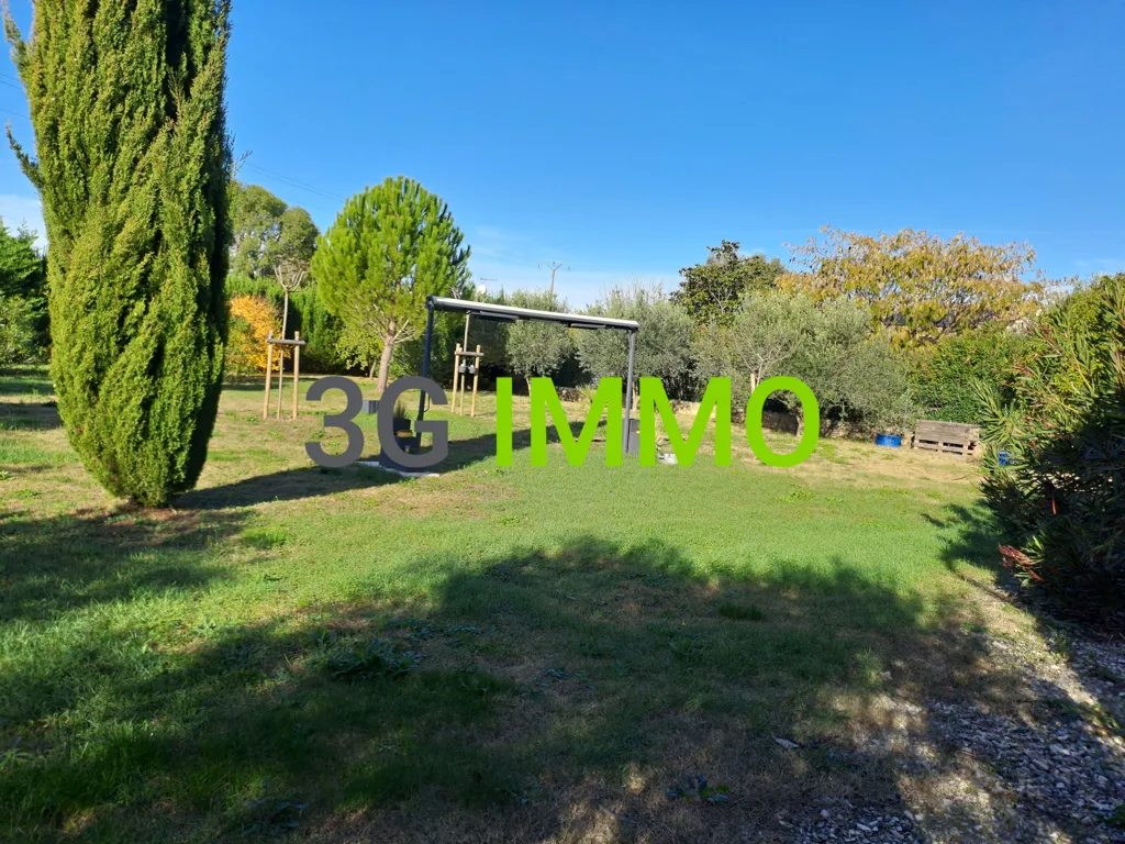 Jardin - Villa de Plain-Pied avec Vue Dégagée près d'Uzès