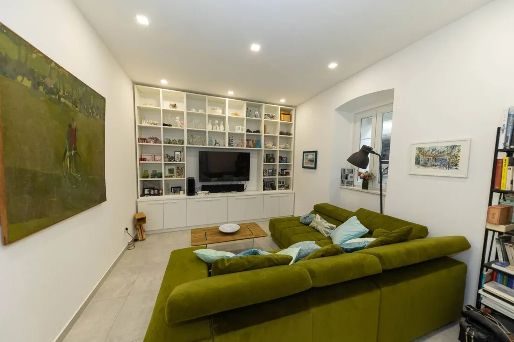 Séjour - Three-Storey Villa with Sea View in Bribir