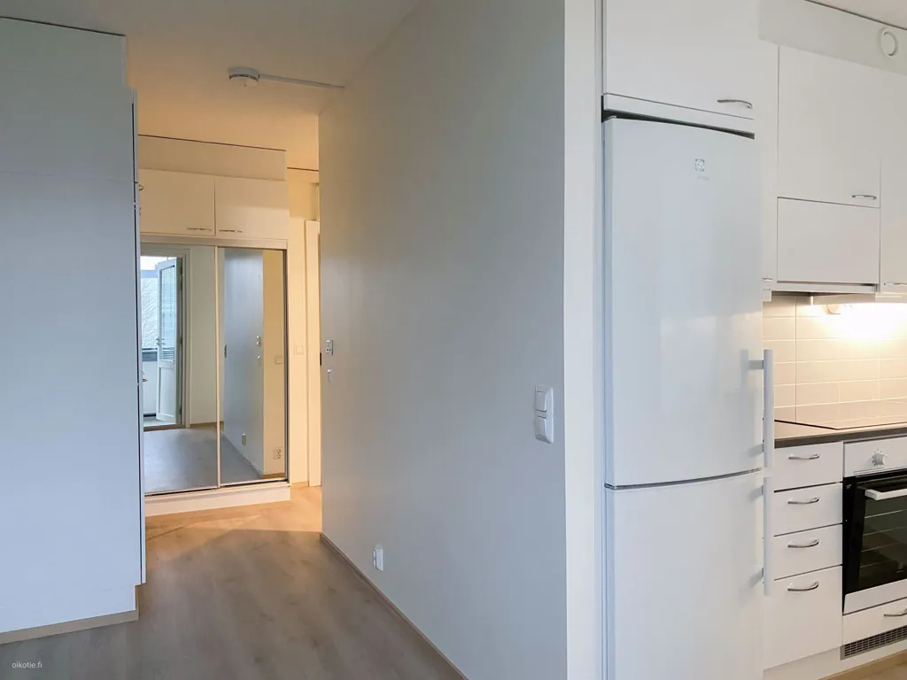 Cucina - Compact Apartment with Balcony in Oulu