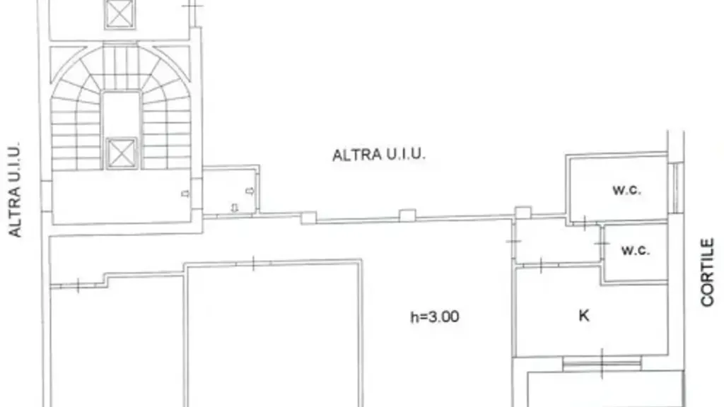 Plaan - Ristruttured Apartment with Balcony in Rome