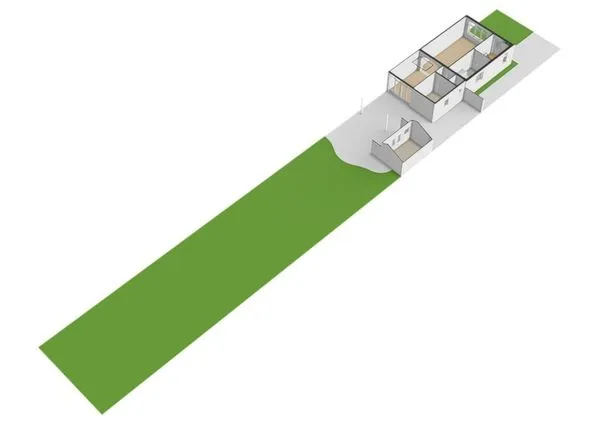 Floor Plan - Characterful Two-Storey House with Garden in Reuver