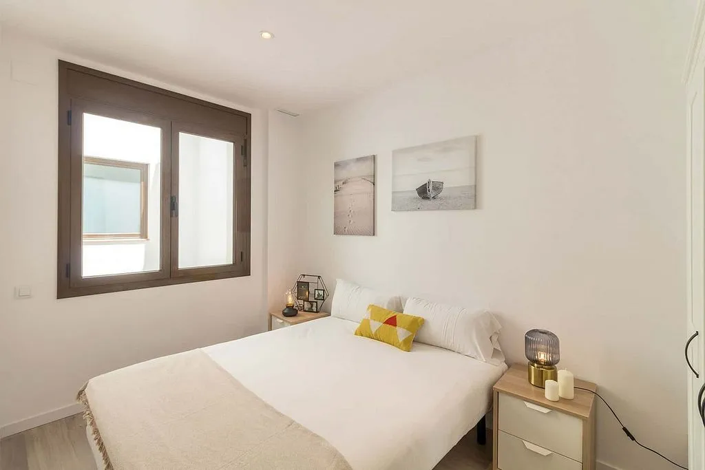 Camere da letto - Furnished Flat with Balcony in El Raval