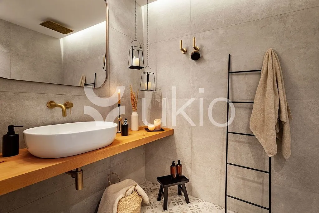 Salles de bain - Apartment with Pool in Vila de Gràcia