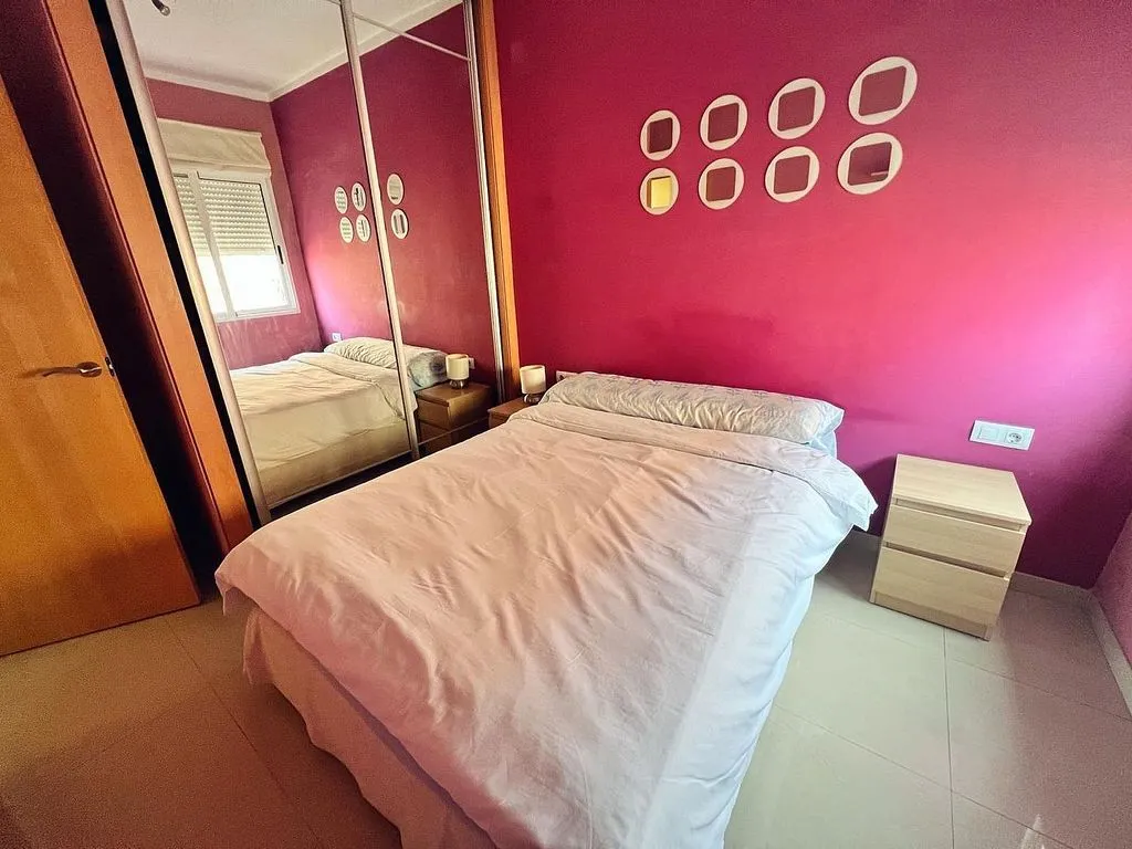 Bedrooms - Furnished Flat with Air Conditioning in Algirós