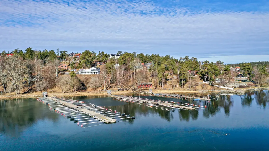 Õhuvaade - Buildable Plot with Water View in Gustavsvik