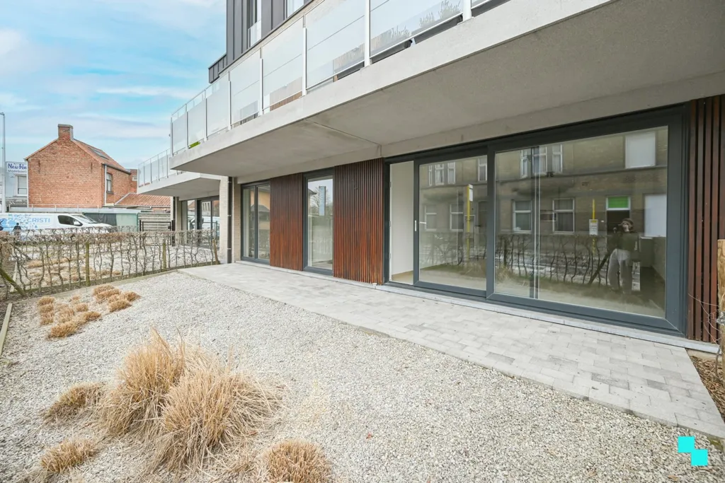 Extérieur - Appartement Économe en Énergie avec Jardin à Izegem