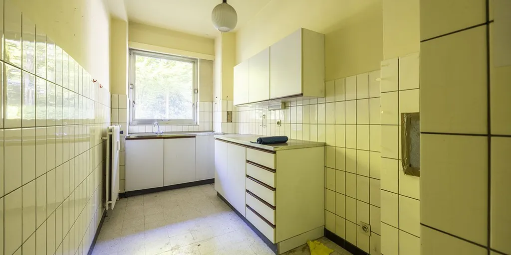 Kitchen - Ground Floor Apartment with Garden in Edegem