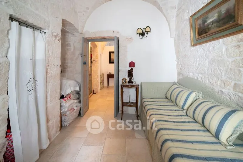 Living Room - Historic Palazzo with Panoramic View in Cisternino