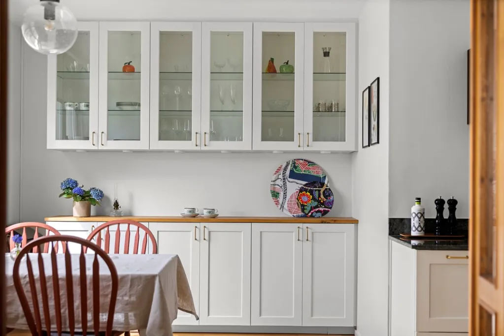 Dining Room - Renovated Apartment with Balcony in Tyresö