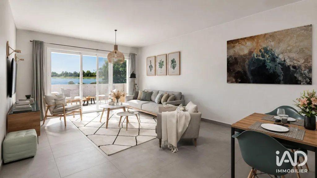 Soggiorno - T2 Apartment with Balcony in Monteux