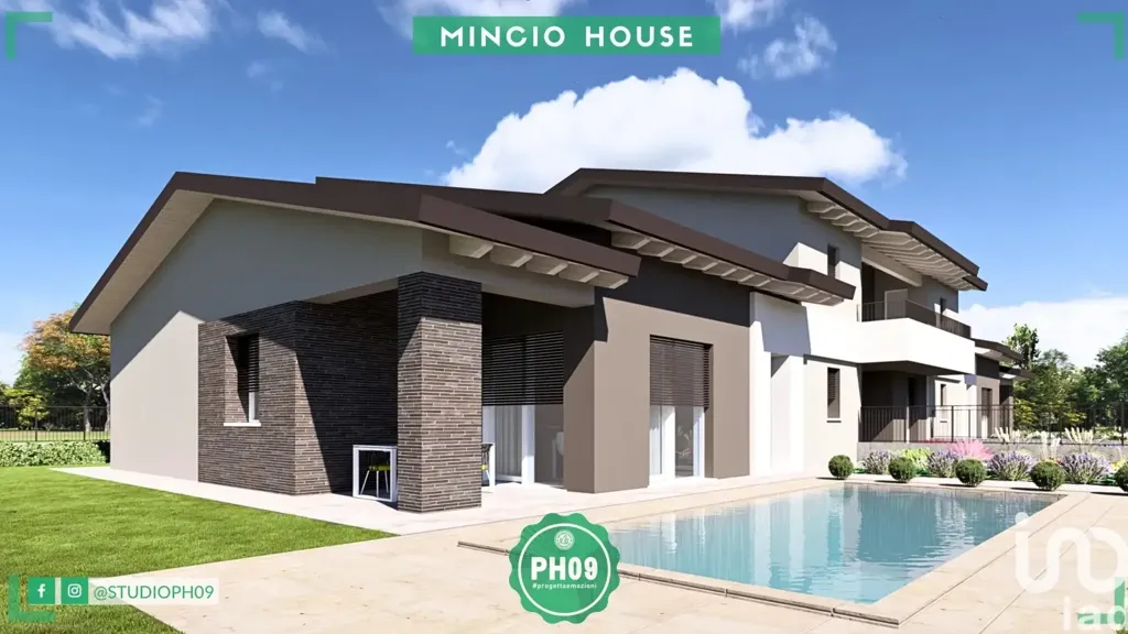 Modern Villa with Private Garden in Goito