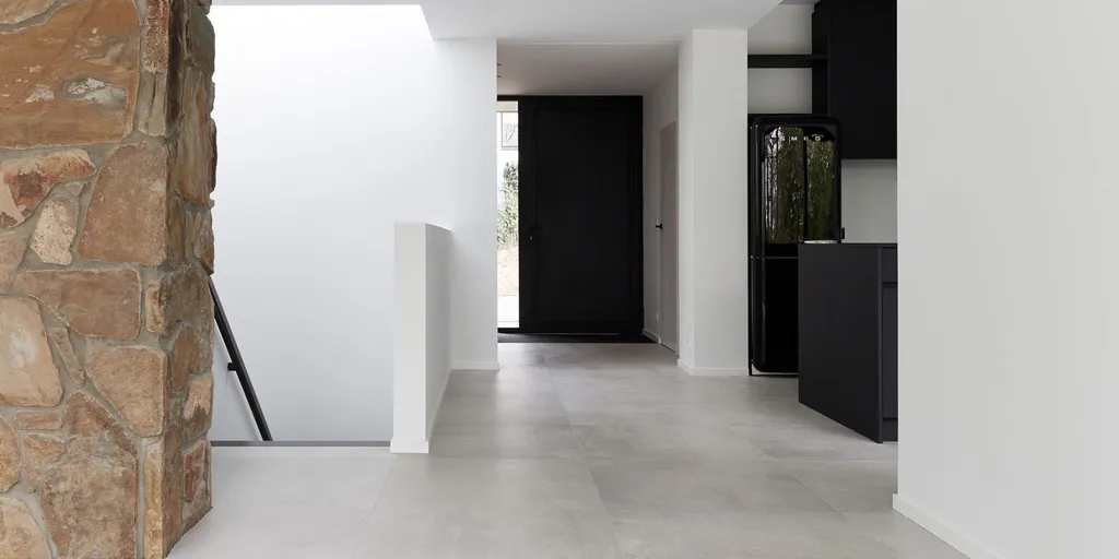 Entrée - Villa Moderne avec Terrasse de 60 m² à La Hulpe