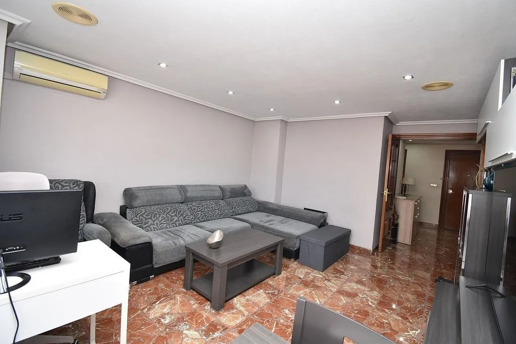 Living Room - Apartment with Balcony in Santa Pola Centre