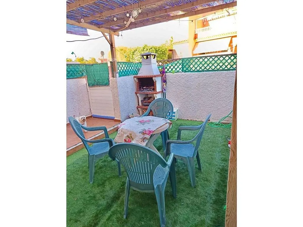 Terrasse - Semi-Detached House with Pool in Gran Alacant