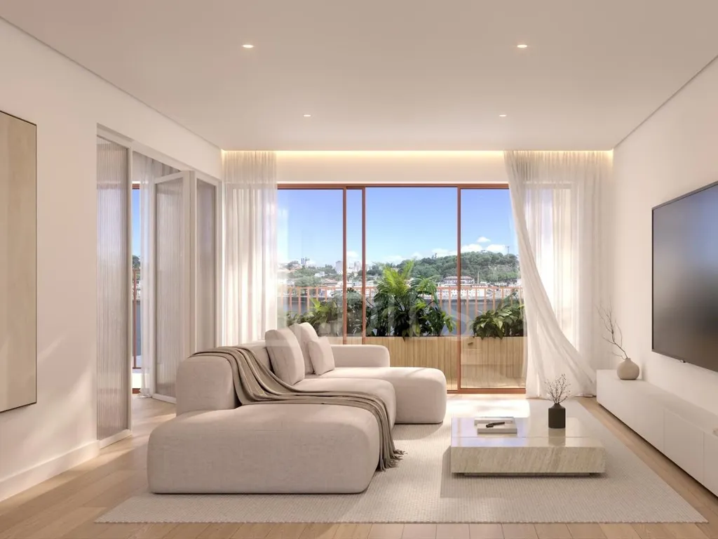Séjour - 3 Bedroom Flat with River View in Vila Nova de Gaia