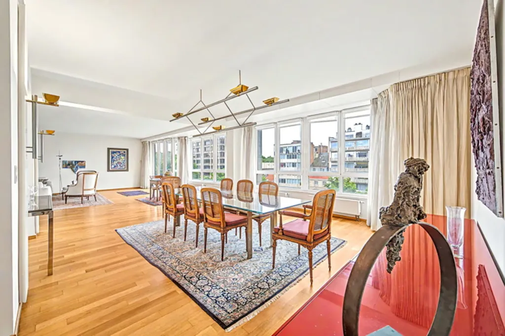Dining Room - Spacious Flat with Terrace in Avenue Louise