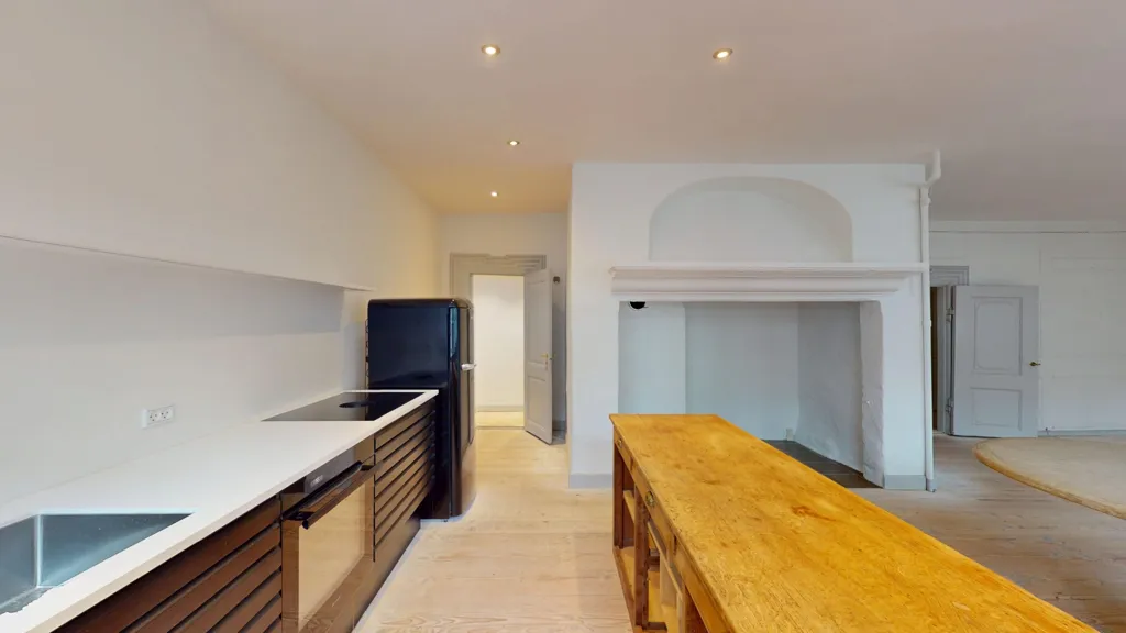 Cuisine - Apartment with Private Garage in Frederiksstaden