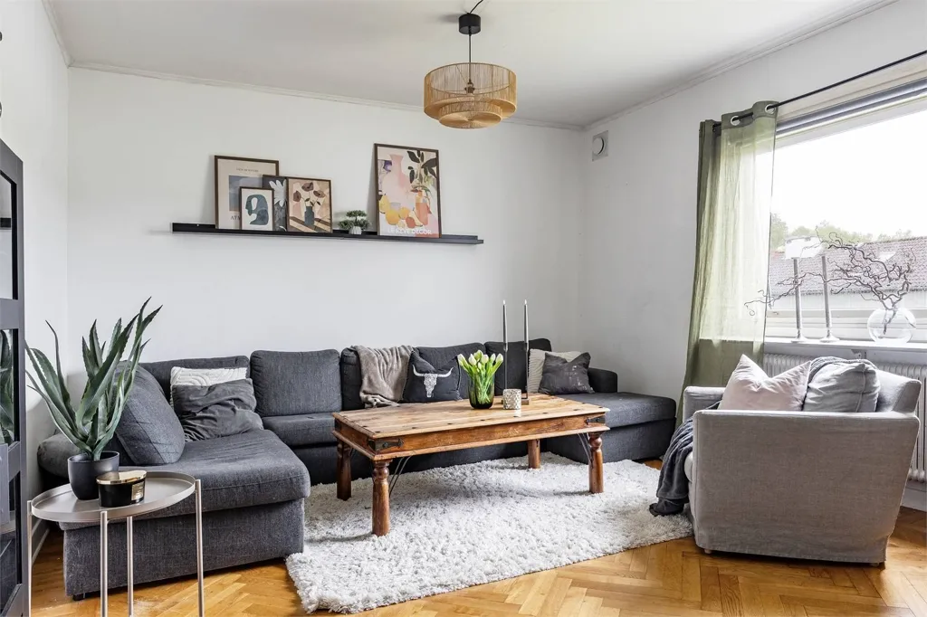 Soggiorno - Apartment with Thoughtful Layout in Brf Viljan