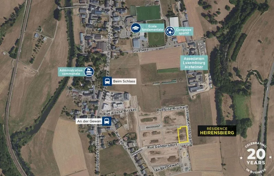 Plan - Studio avec Terrasse à Erpeldange-sur-Sûre