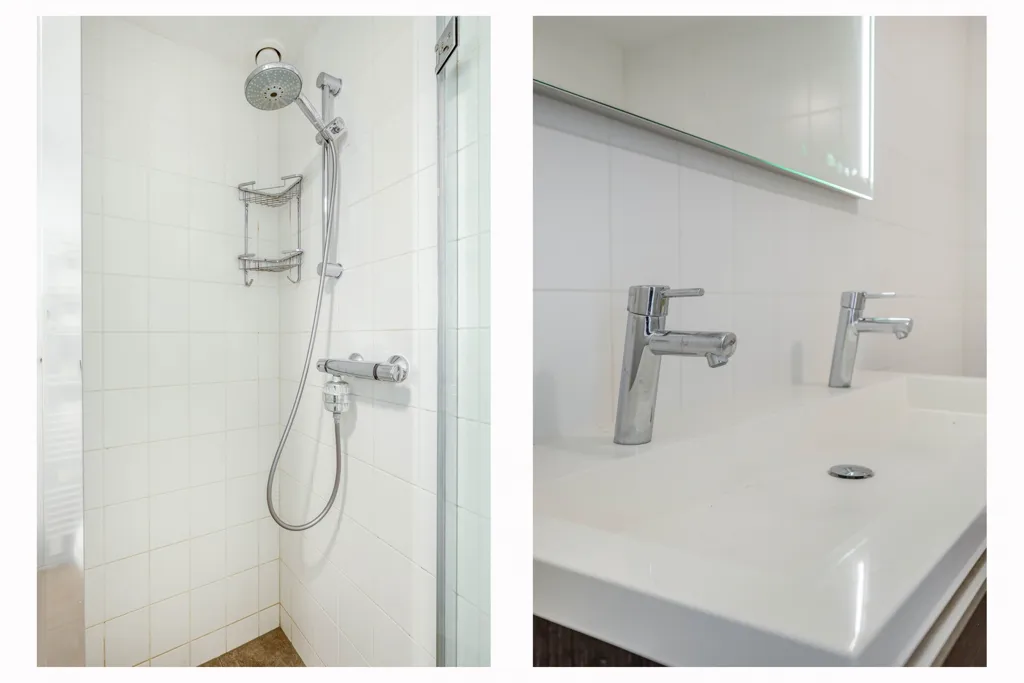 Bagni - Modern Apartment with City View in Rotterdam